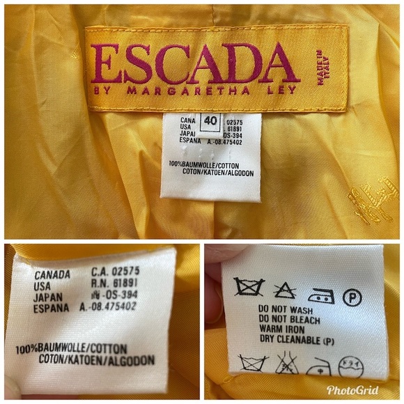 Vintage from the 1990s Escada jacket / Blazer - Picture 5 of 16